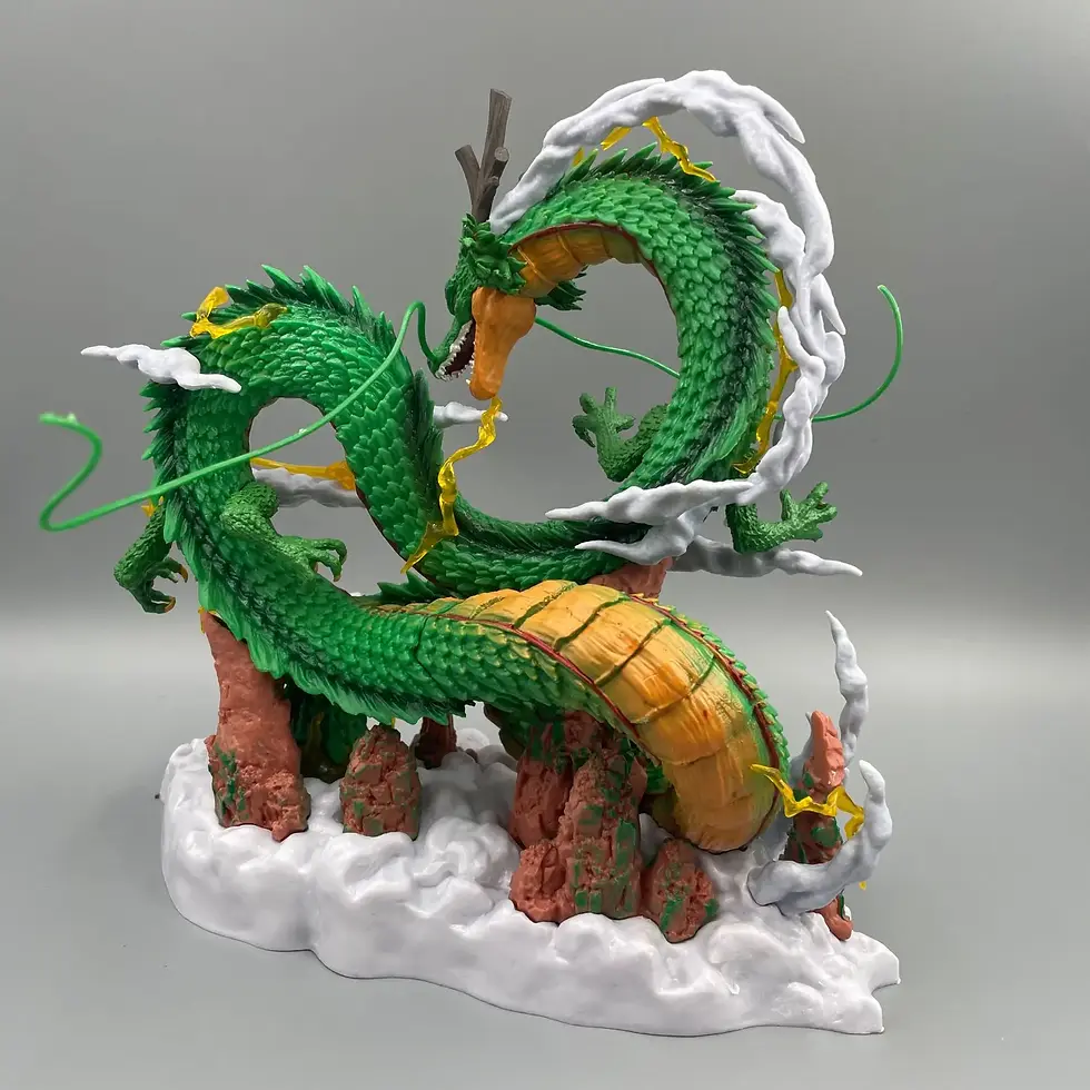 1/12 Dragon Ball Anime Figure Shenron and Goku Model