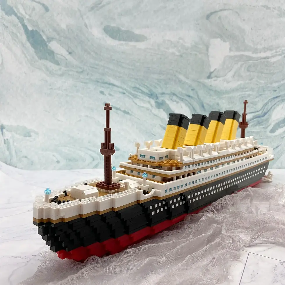 Thumbnail: Micro Bricks Titanic Building Blocks Model