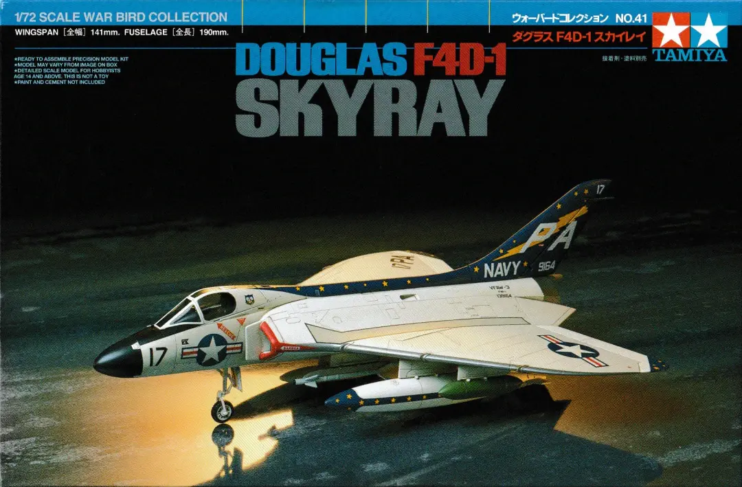 Tamiya Douglas F4D-1 Skyray 1/72 Aircraft