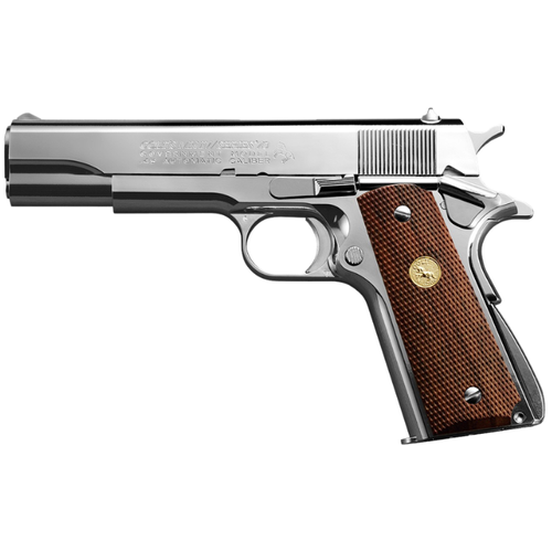 東京マルイ COLT GOVERNMENT Tokyo Marui Colt Government Nickel Finish Series '70 Gas Blowback