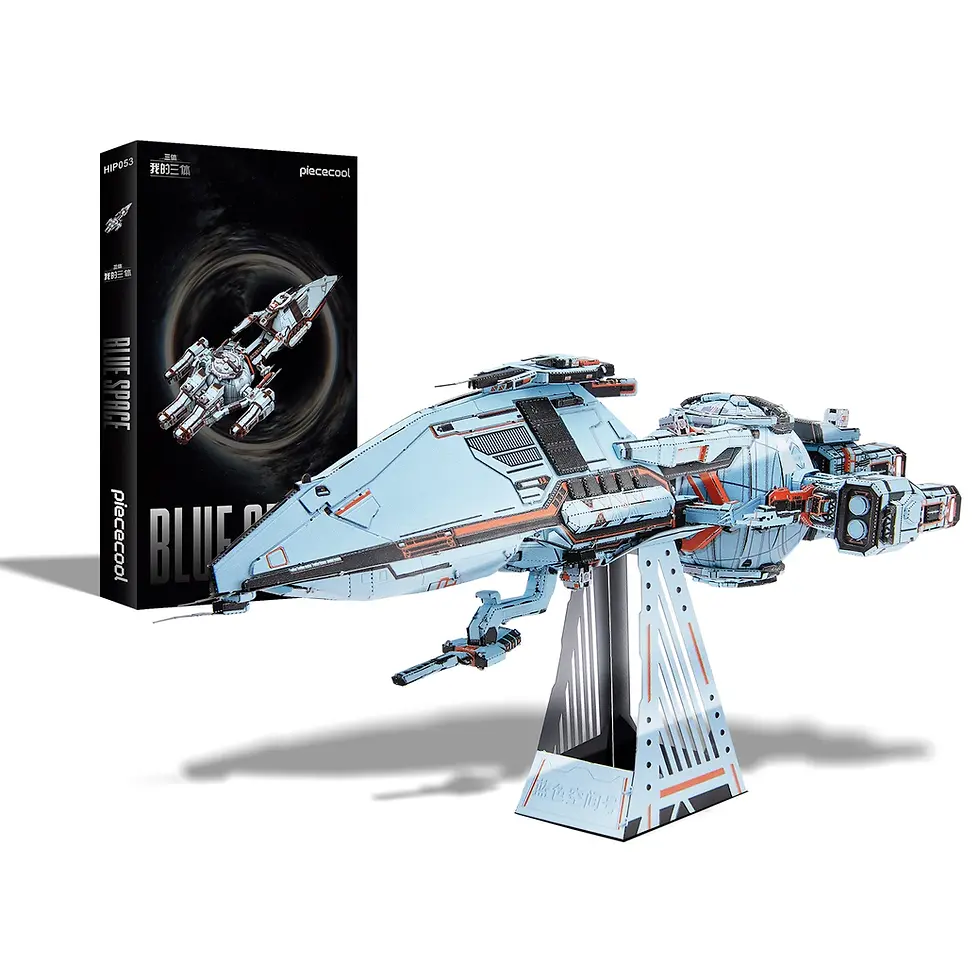 Thumbnail: Blue Space Natural Selection Spaceship Metal Model Kit (2 Variants)