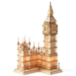 3D Big Ben Wooden Kit