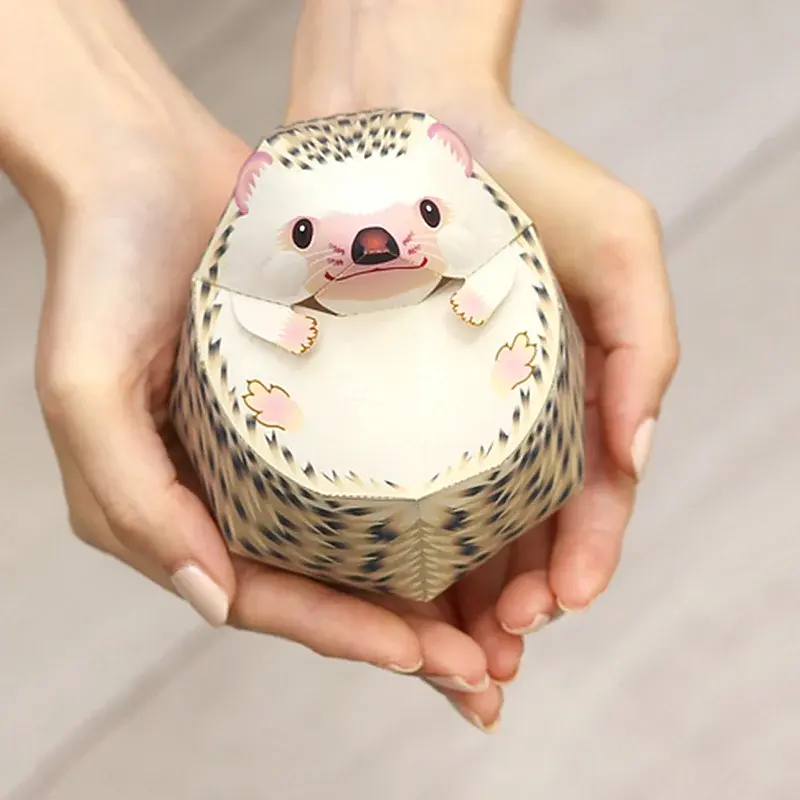 Hedgehog Mini 3D Paper Model