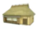 1/87 Miniatuart Kit: Thatched Roofhouse
