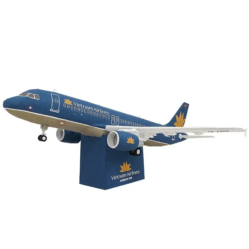 Vietnam Airlines Airbus S320 Paper Model