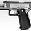 Thumbnail: Hi-Capa 5.1 Custom Dual Stainless Gas Blowback Pistol