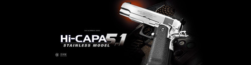 Tokyo Marui Hi-Capa 5.1 Gas Blowback Airsoft Pistol
