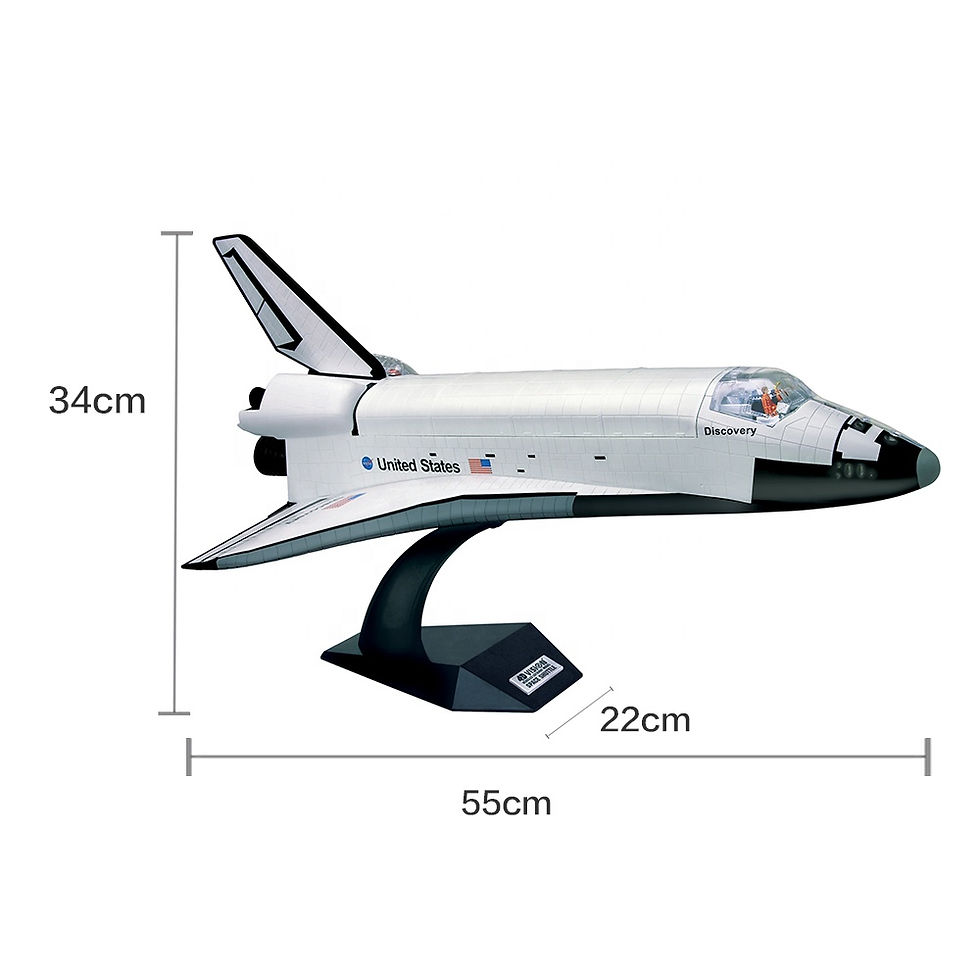 4D Discovery Space Shuttle Model Kit