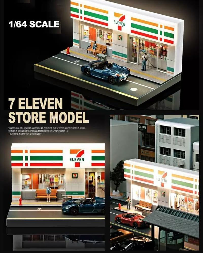 Thumbnail: 1/6 Scale 7-Eleven Convenience Store Display