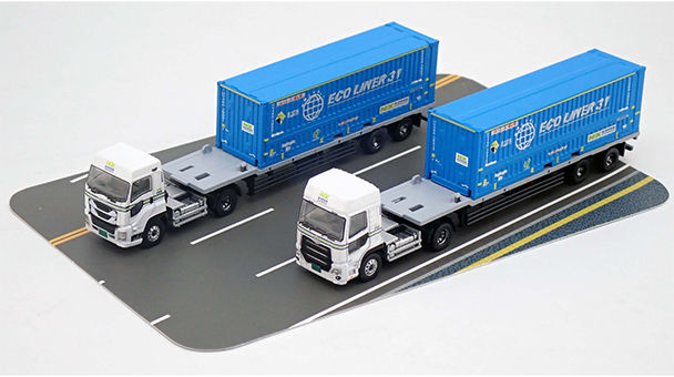 Tomytec NX Nippon Express 31ft Container Trailer (Set of 2)