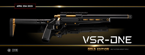 VSR-ONE Bolt Action Rifle Gold Edition | Tokyo Marui Airsoft