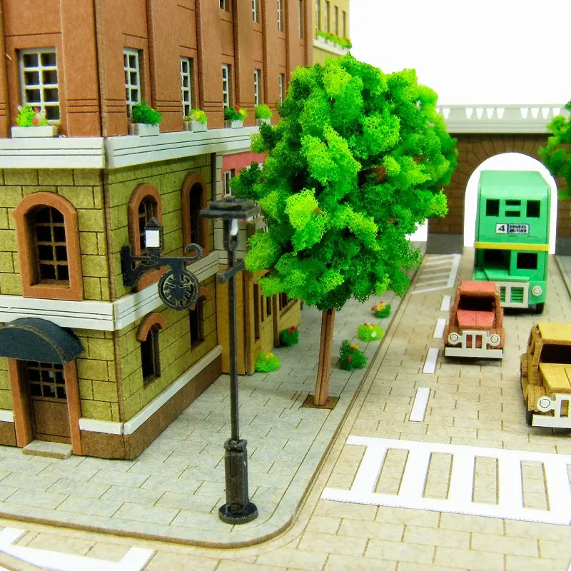 Thumbnail: 1/220 Miniatuart Kit: Kiki’s Delivery Service – Koriko Town Diorama