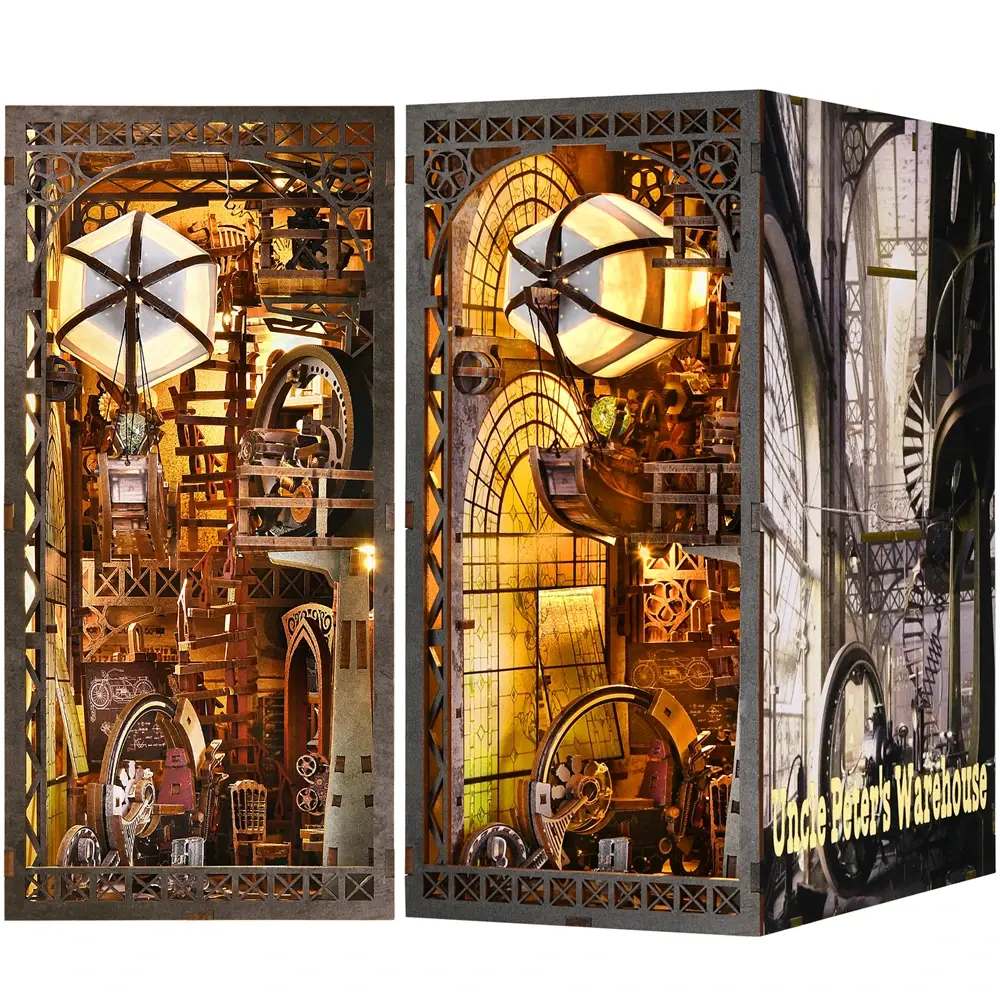 Balloon Ship Book Nook Kit