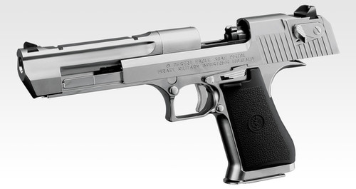 Desert Eagle .50AE Gas Blowback Pistol (Chrome Stainless