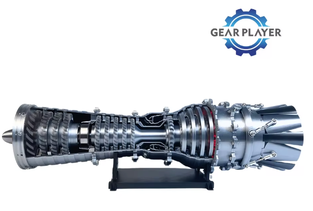 Thumbnail: GE-79 Fighter Working Power Turbine Model