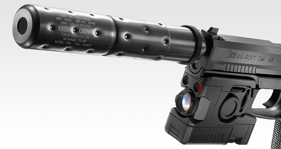Thumbnail: Tokyo Marui Socom MK23 Fixed Slide Pistol Full Set