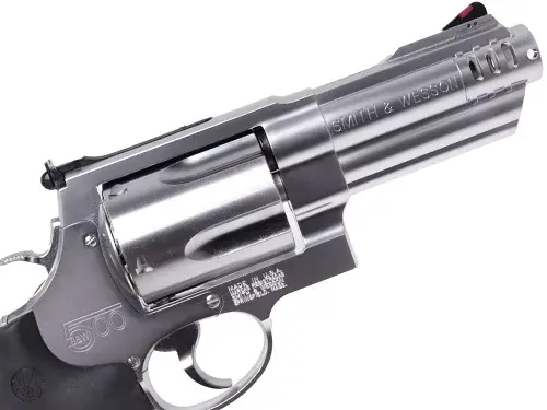 Thumbnail: Tanaka Airsoft M500 3+1"Stainless Steel Finish Heavy Weight Ver.2