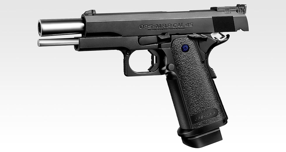 Miniatura: Hi-Cap 5.1R Gas Blowback Pistol (Black Model / Silver Slide)
