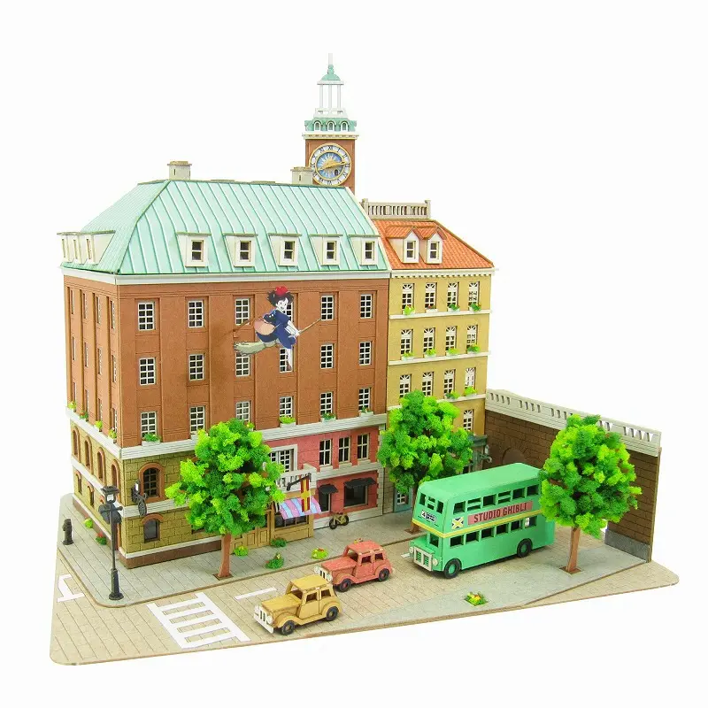 1/220 Miniatuart Kit: Kiki’s Delivery Service – Koriko Town Diorama
