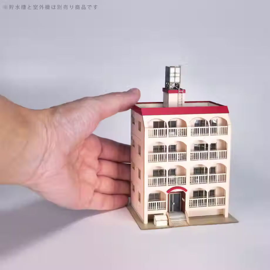 1/150 Tokyo Dioramas: Apartment Complex A