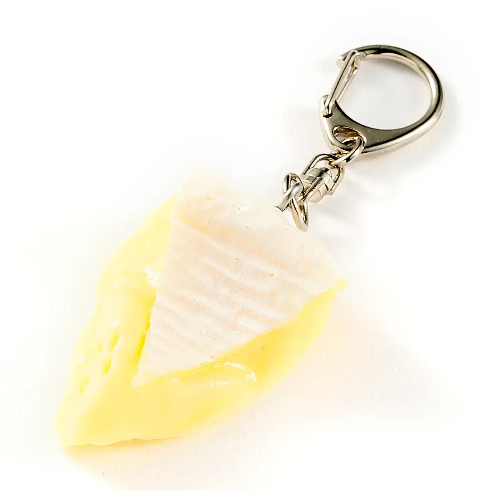 Camembert Keyring