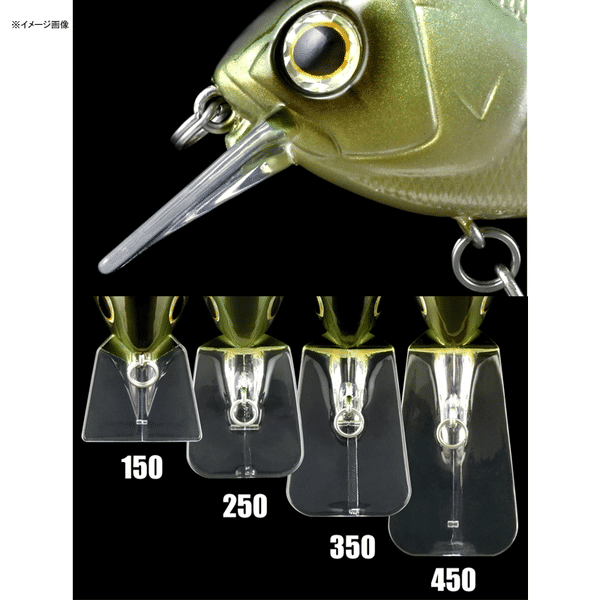 Thumbnail: Deps KORIGAN MAGNUM 250 Bass Fishing Crankbait Hard Lure 2.6"