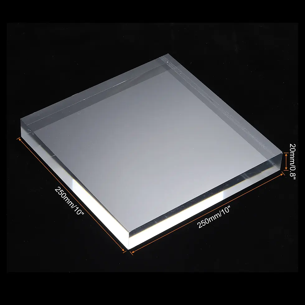 Thumbnail: Acrylic Square Display Stand Base (13 Variants)