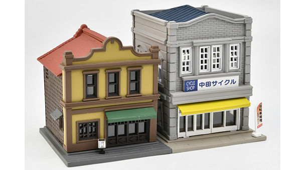 Tomytec 1/150 Coffee Shop & Bicycle Store Buildings (set of 2)