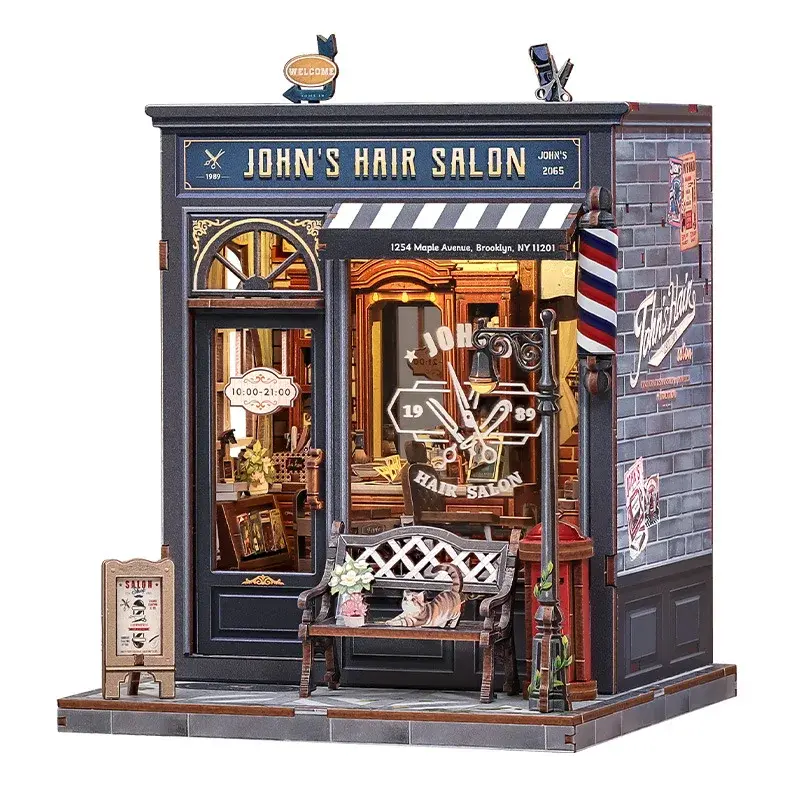 Thumbnail: Wooden Classic Shop Series Model Kit (6 Variants)