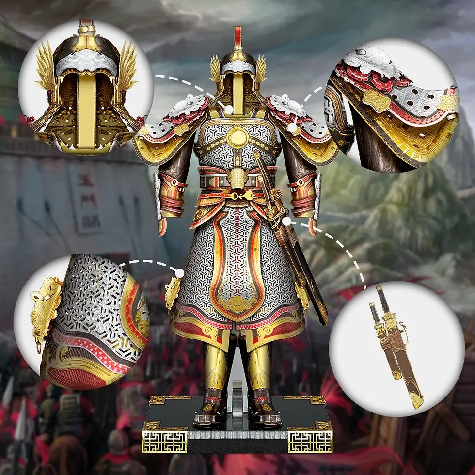 Ancient Warrior Metal Armor Model Kit