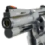 Thumbnail: Tanaka Airsoft Colt Python 3" Stainless Steel Finish Gas Revolver