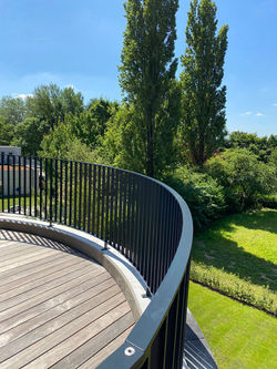Balustrade terras