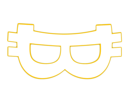 Glasses sticker