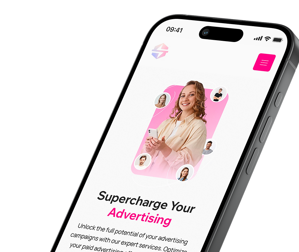 Wix Studio Template made by Studiorra on Mobile