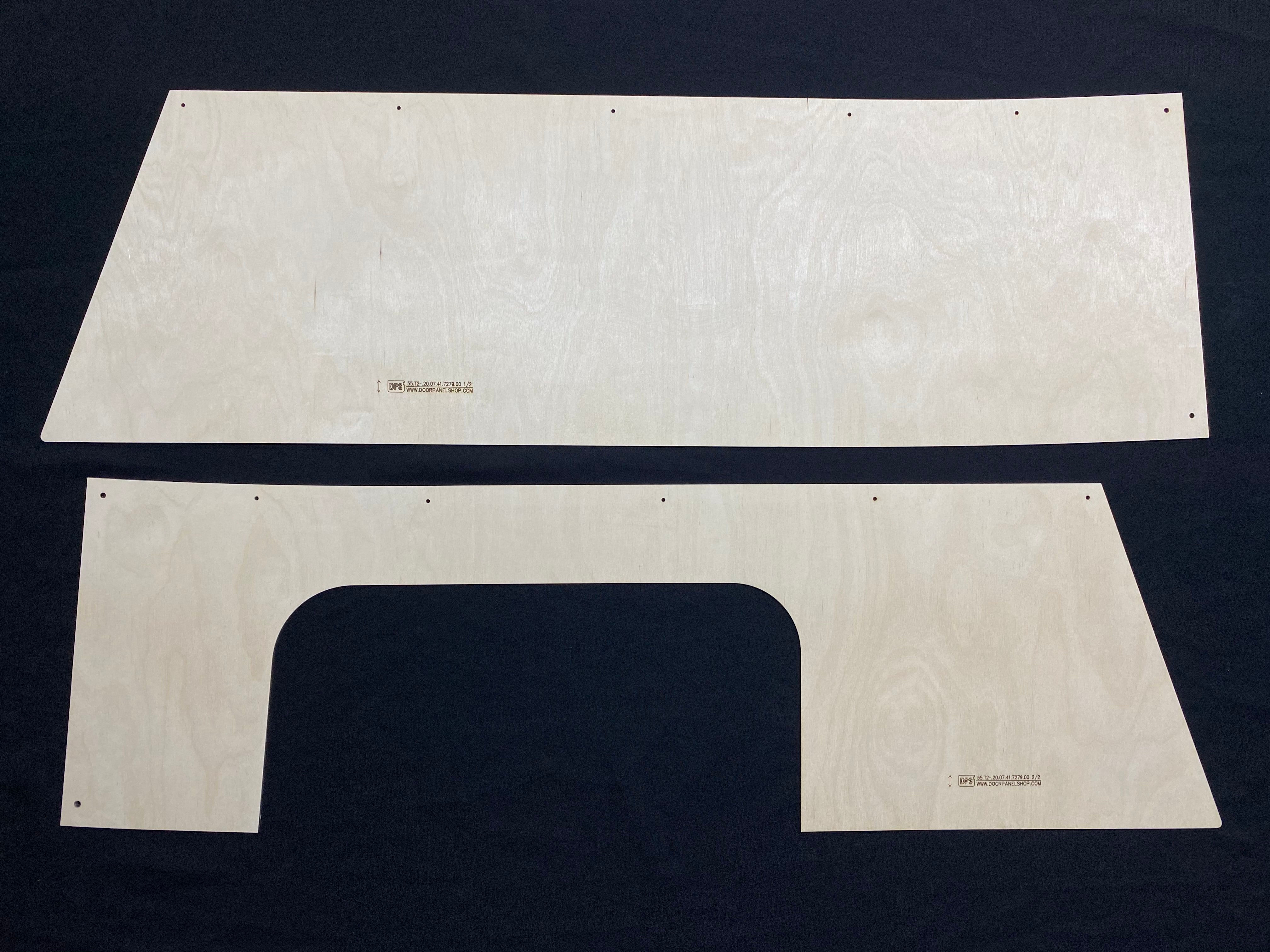 Baywindow Sidepanels Set Rear 8.71-7.79