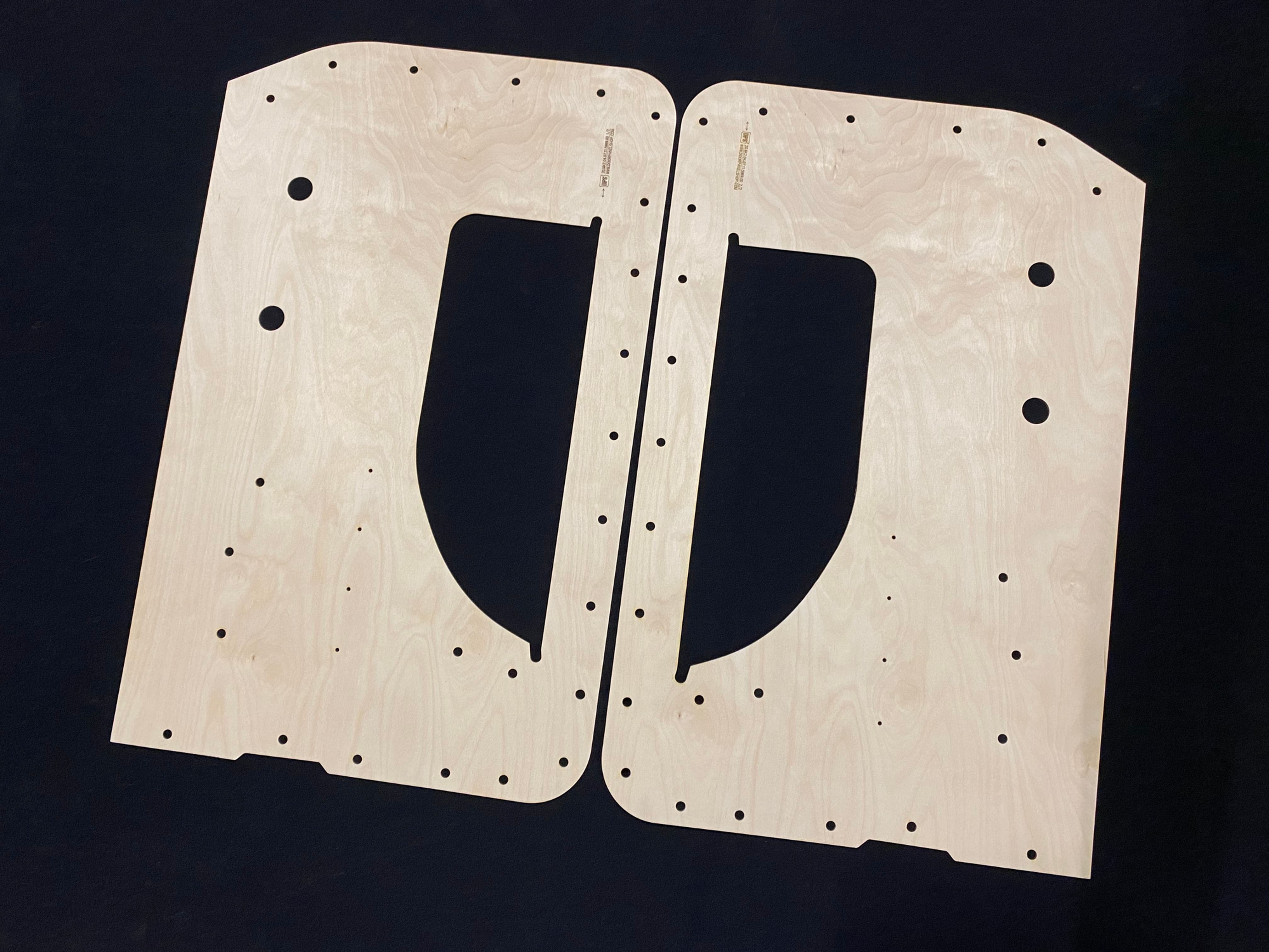 Jaguar MK2 Panneaux de porte avant 59-69