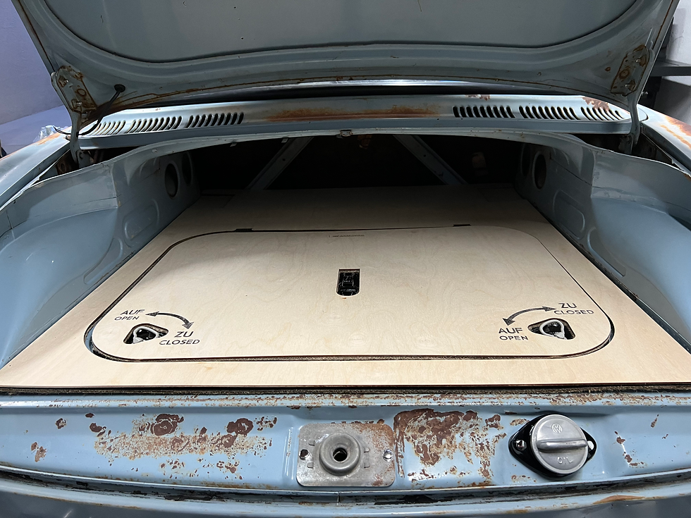 Thumbnail: Notchback Rear Trunk liner 61-73