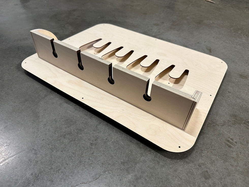Thumbnail: T1 Wineglass holder Panelvan