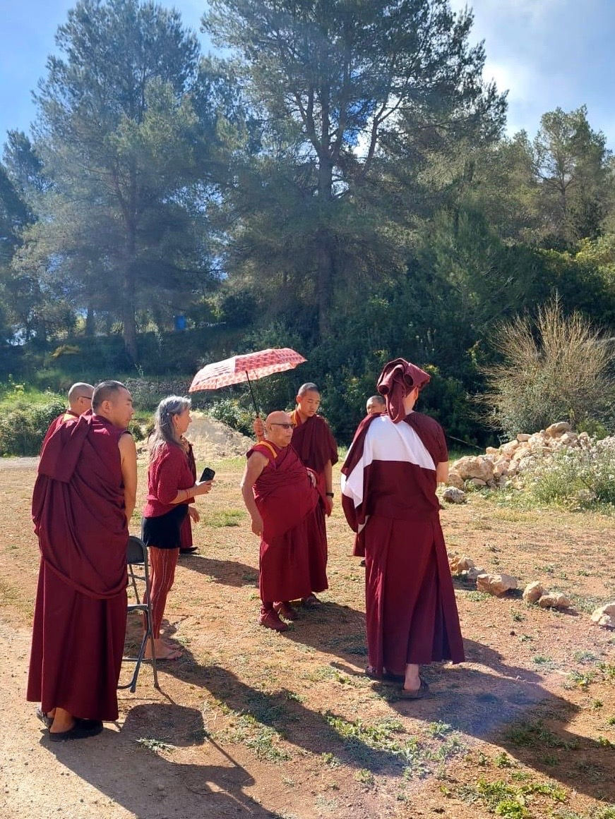 Bendición Estupa de Tara por Bokar Rimpoche