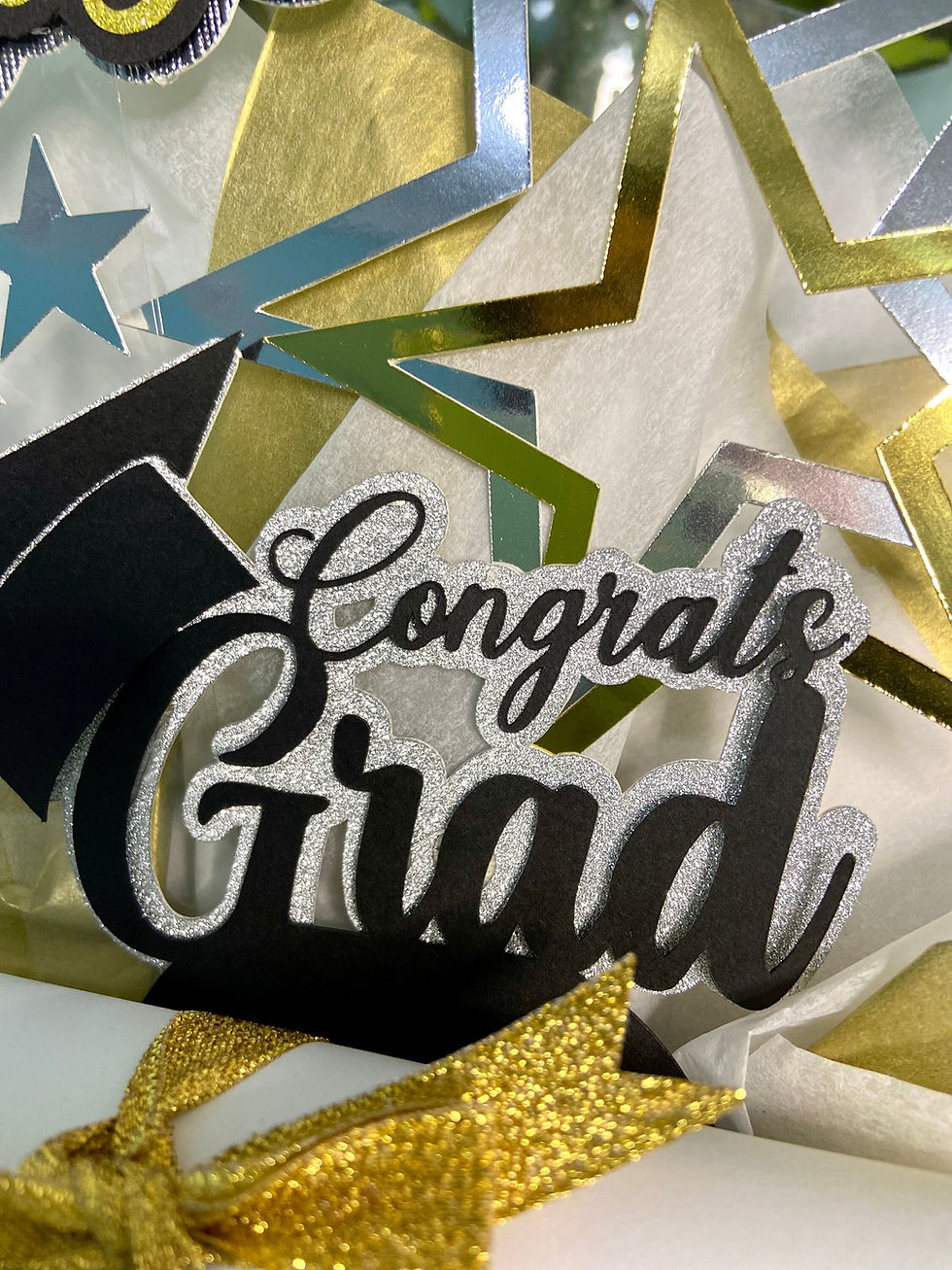 Thumbnail: Personalized Handmade Graduation Gift - A home decoration with chips!