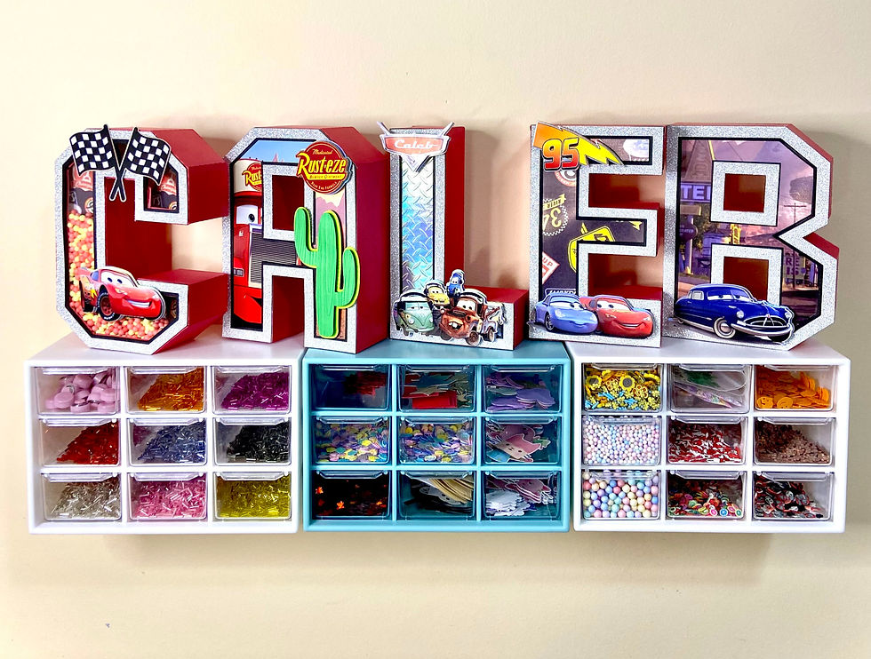 Close-up of crafting tools and colorful paper on a table
