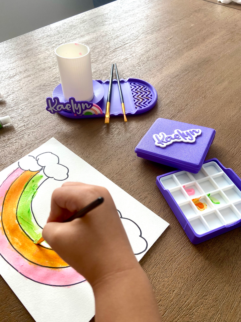 Thumbnail: Personalized Watercolor Palette Tray