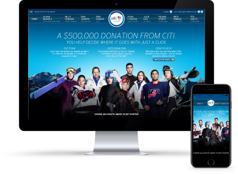 citi team usa every step of the way site