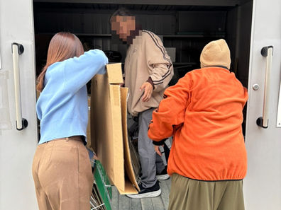 令和7年12月11日 小田部地区の古紙回収に参加しました