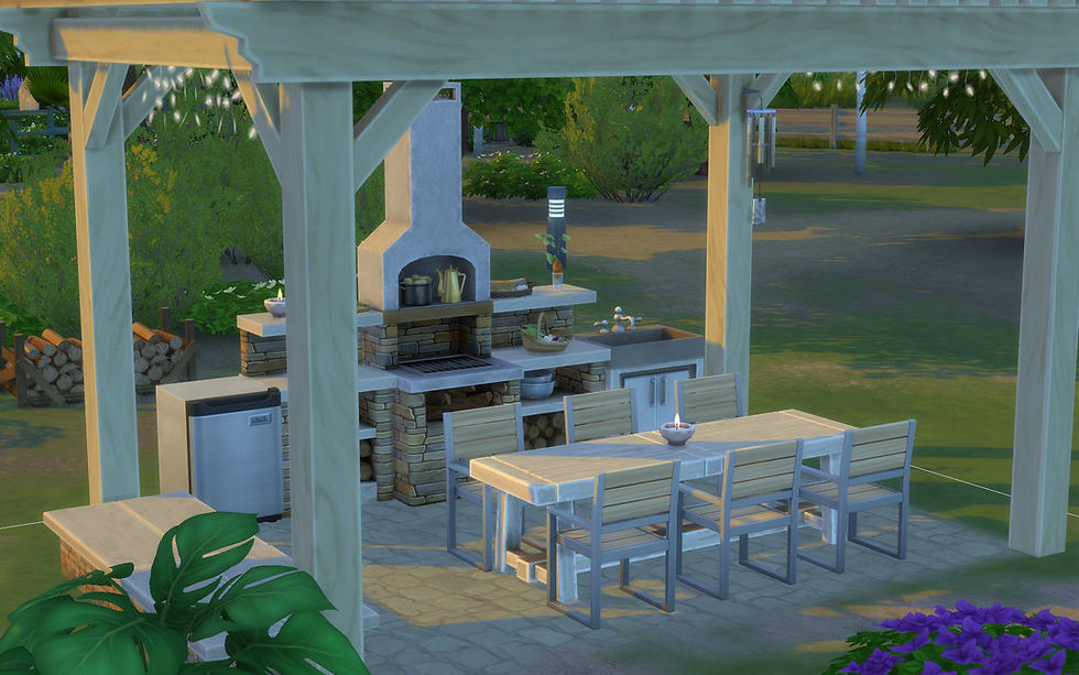 Coin barbecue