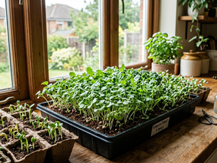 how to grow microgreen at home