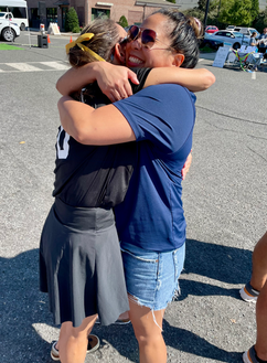 BOLD Real Estate Agents hugging