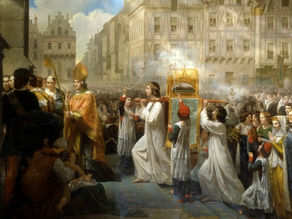 Le roi saint Louis à Sens