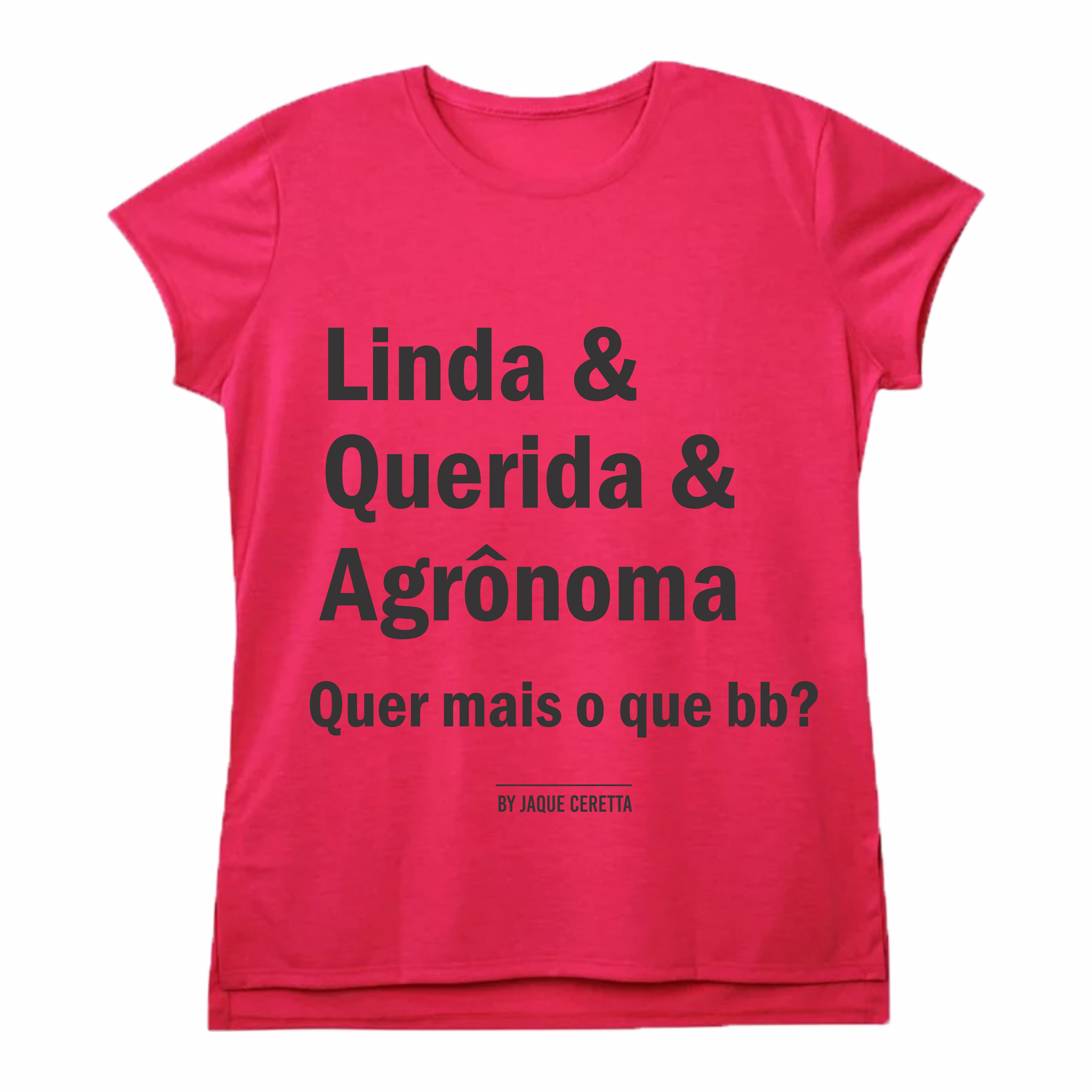 Camiseta Pink #leitedebatom