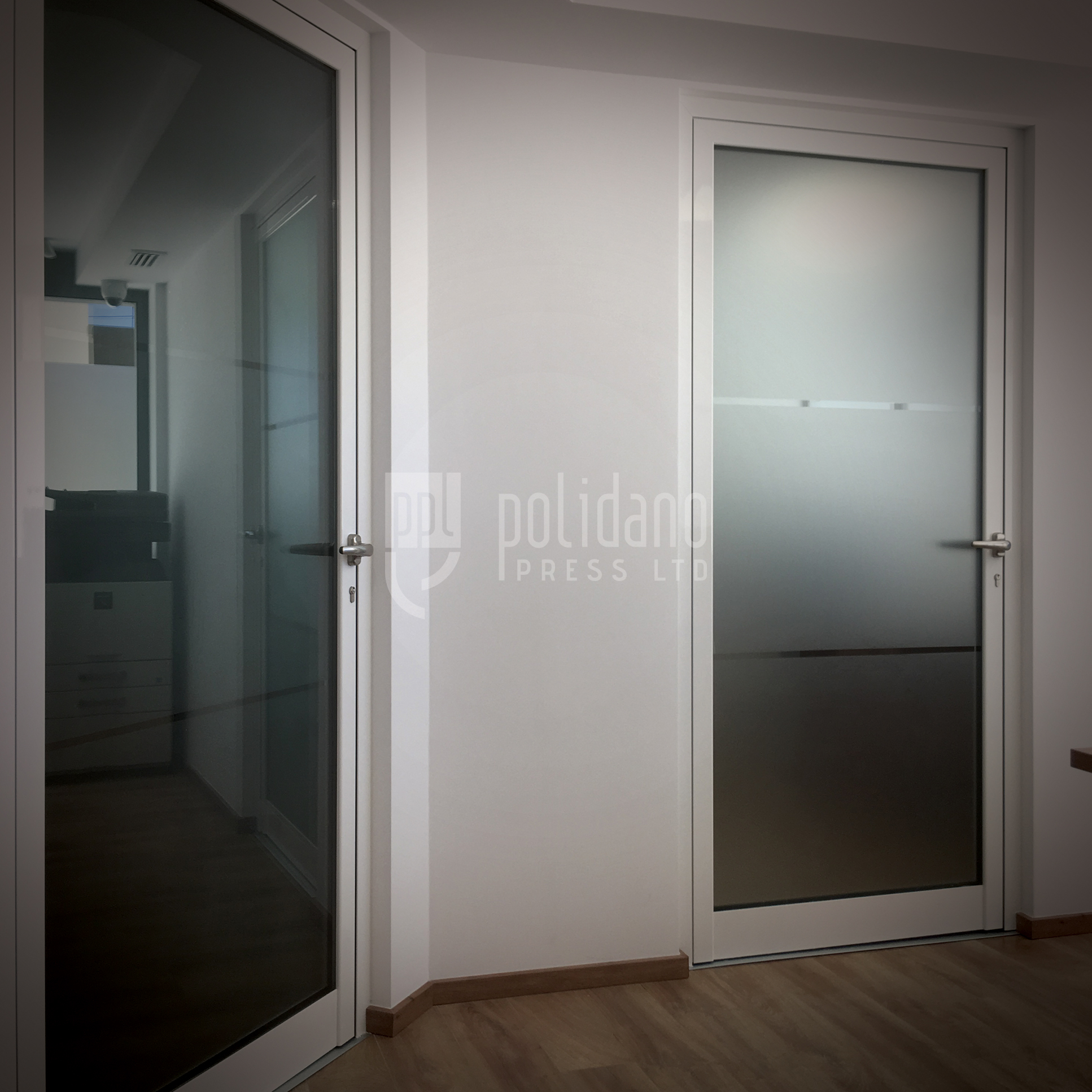 Before & After_Frosted Door